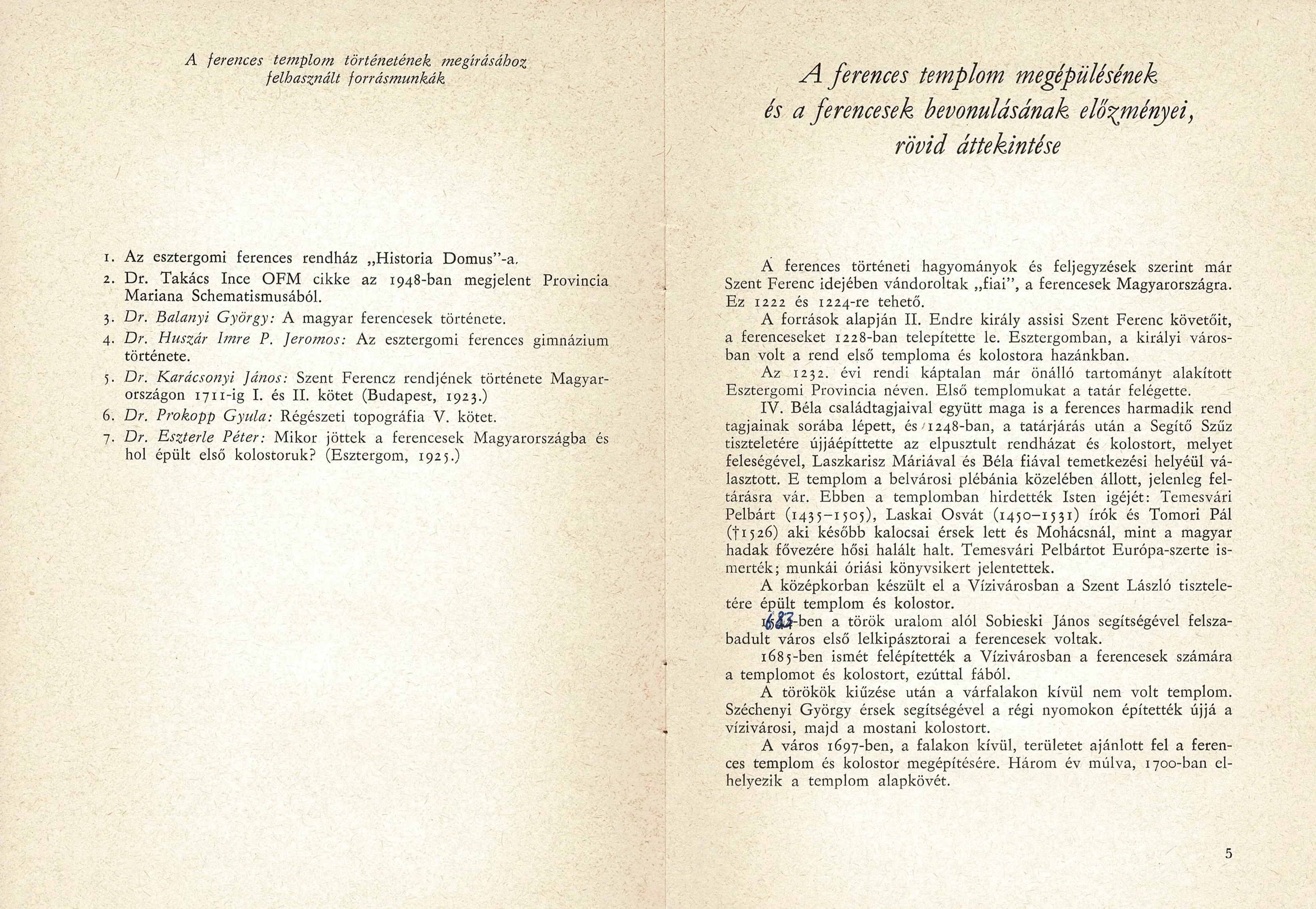 esztergomi Ferences Templom