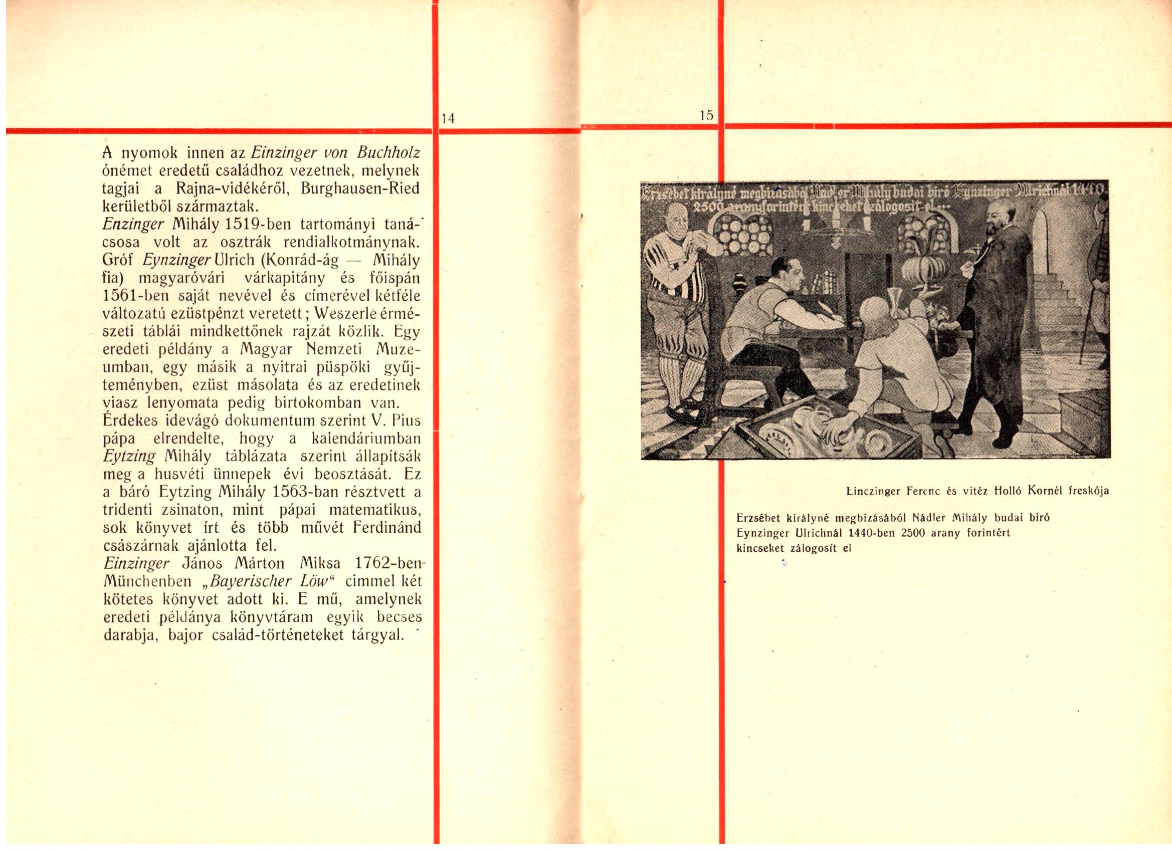 Einczinger család története