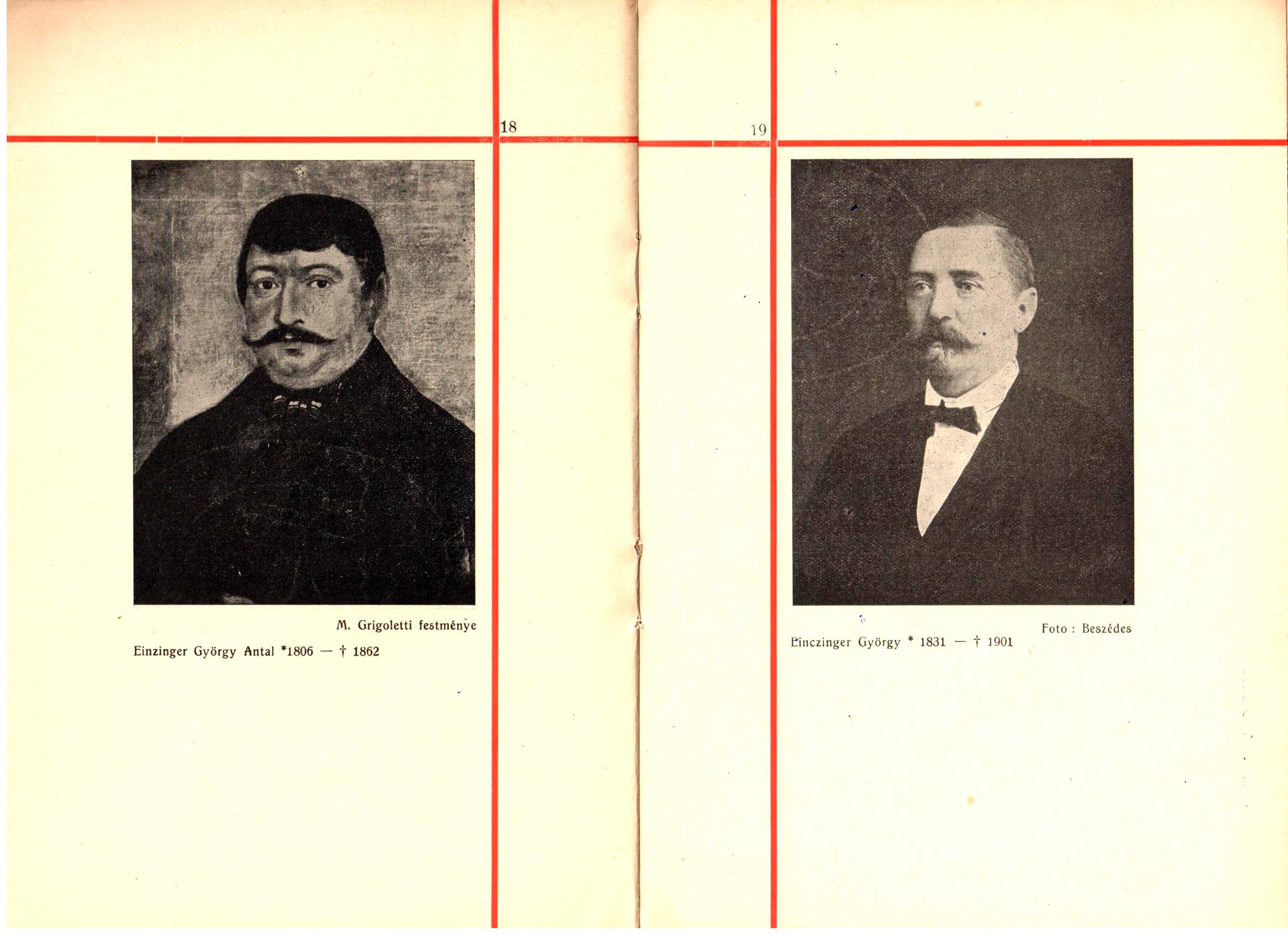 Einczinger család története