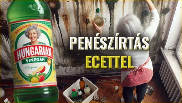 Penészírtás házilag