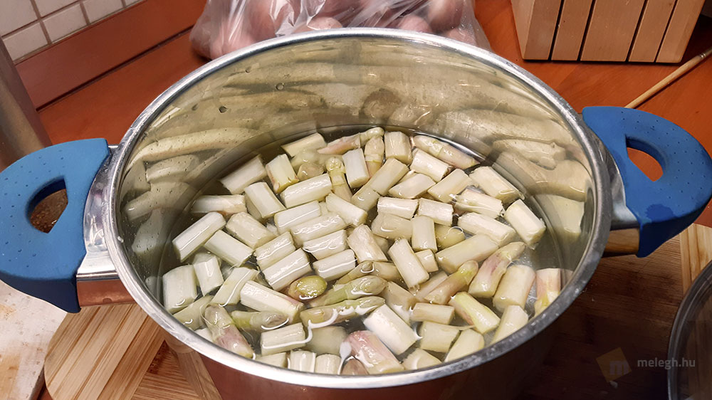 Majonézes spárgasaláta, spárga saláta recept
